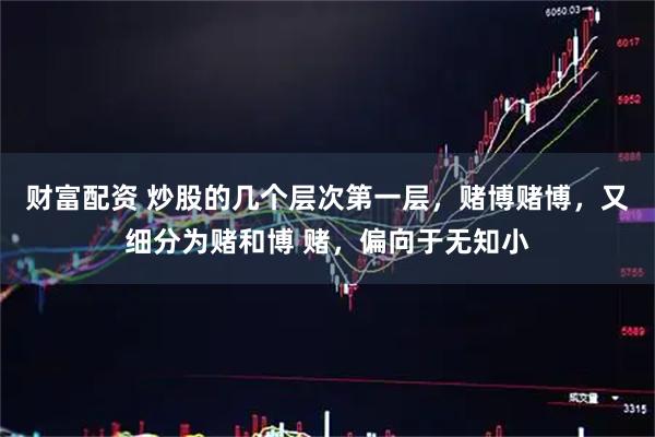 财富配资 炒股的几个层次第一层,赌博赌博,又细分为赌和博 赌,偏向于无知小