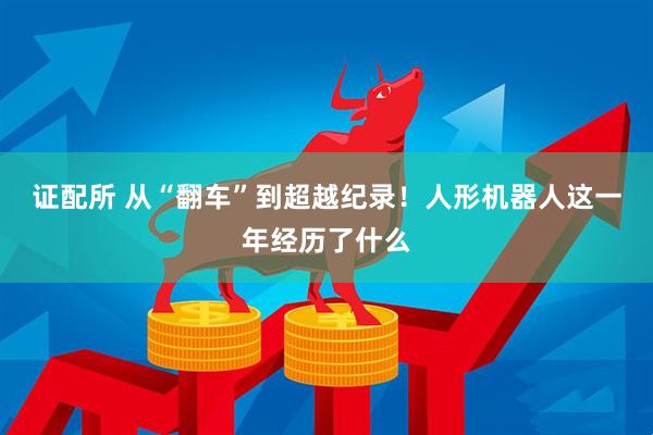 证配所 从“翻车”到超越纪录！人形机器人这一年经历了什么